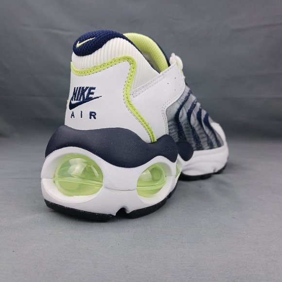 Nike Air Max TW Men's Running Shoes DQ3984 101 White Navy Gray Sizes -NO BOX TOP - Picture 5 of 10